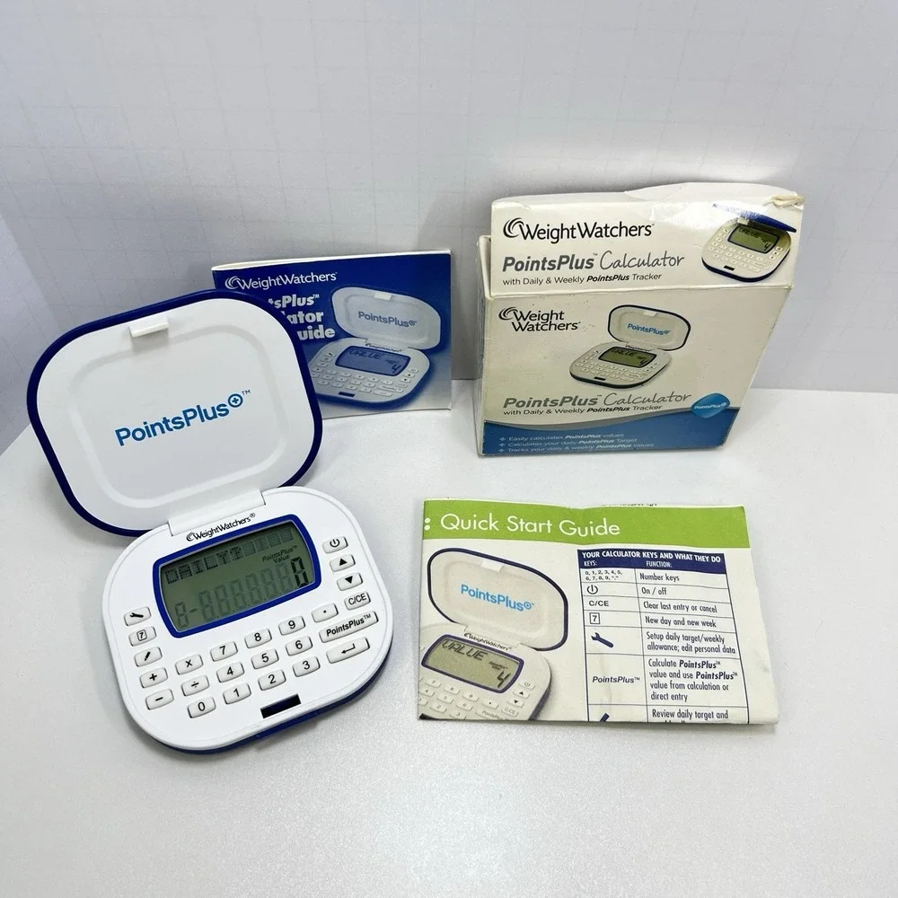 Weight Watchers WW Points Plus Calculator Daily & Weekly Tracker PointsPlus Food